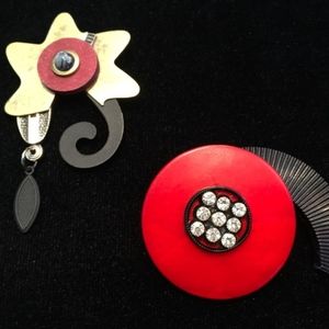 Vintage Set of Matching Pins